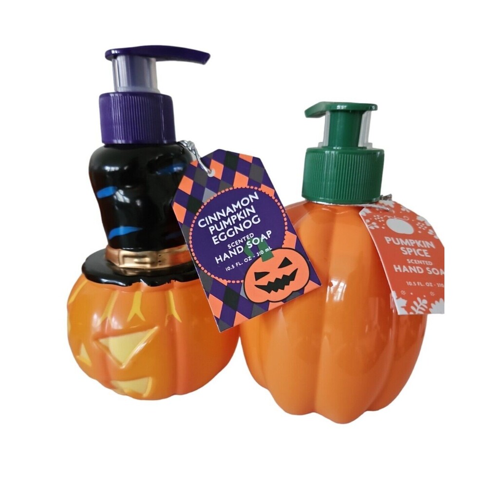Halloween Jack O'Lantern  and Pumpkin Scented Liquid Hand Soap  10.5 oz - NWT